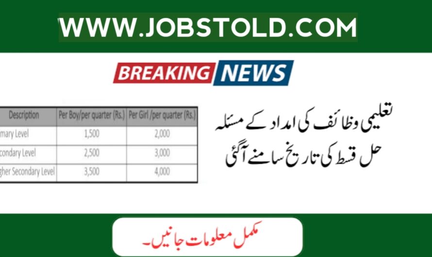 Benazir Taleemi Wazaif Program 2025 – Registration & Eligibility